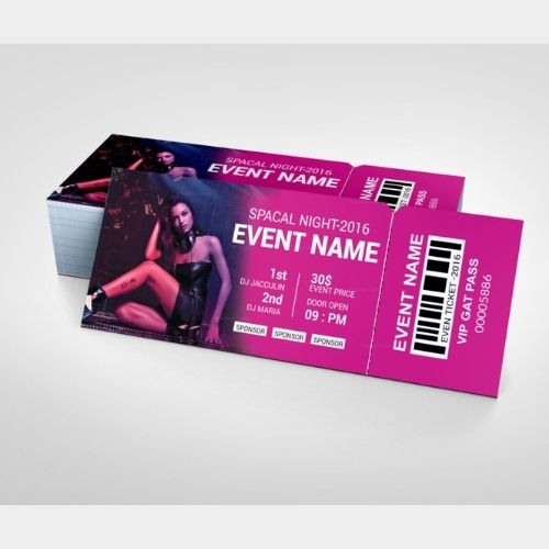 Custom Event Tickets view 2