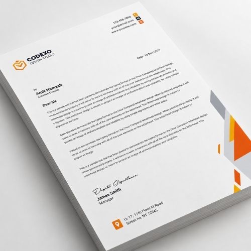 Custom Printed Letterheads view 2