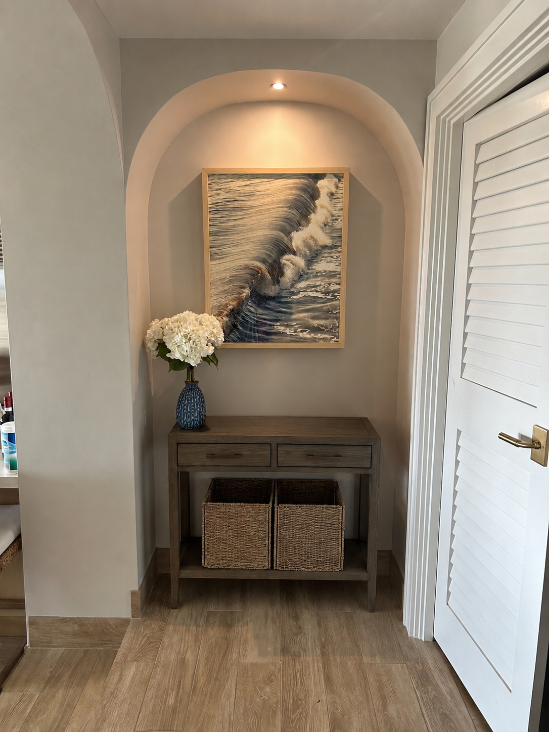 Entry — renovated next door