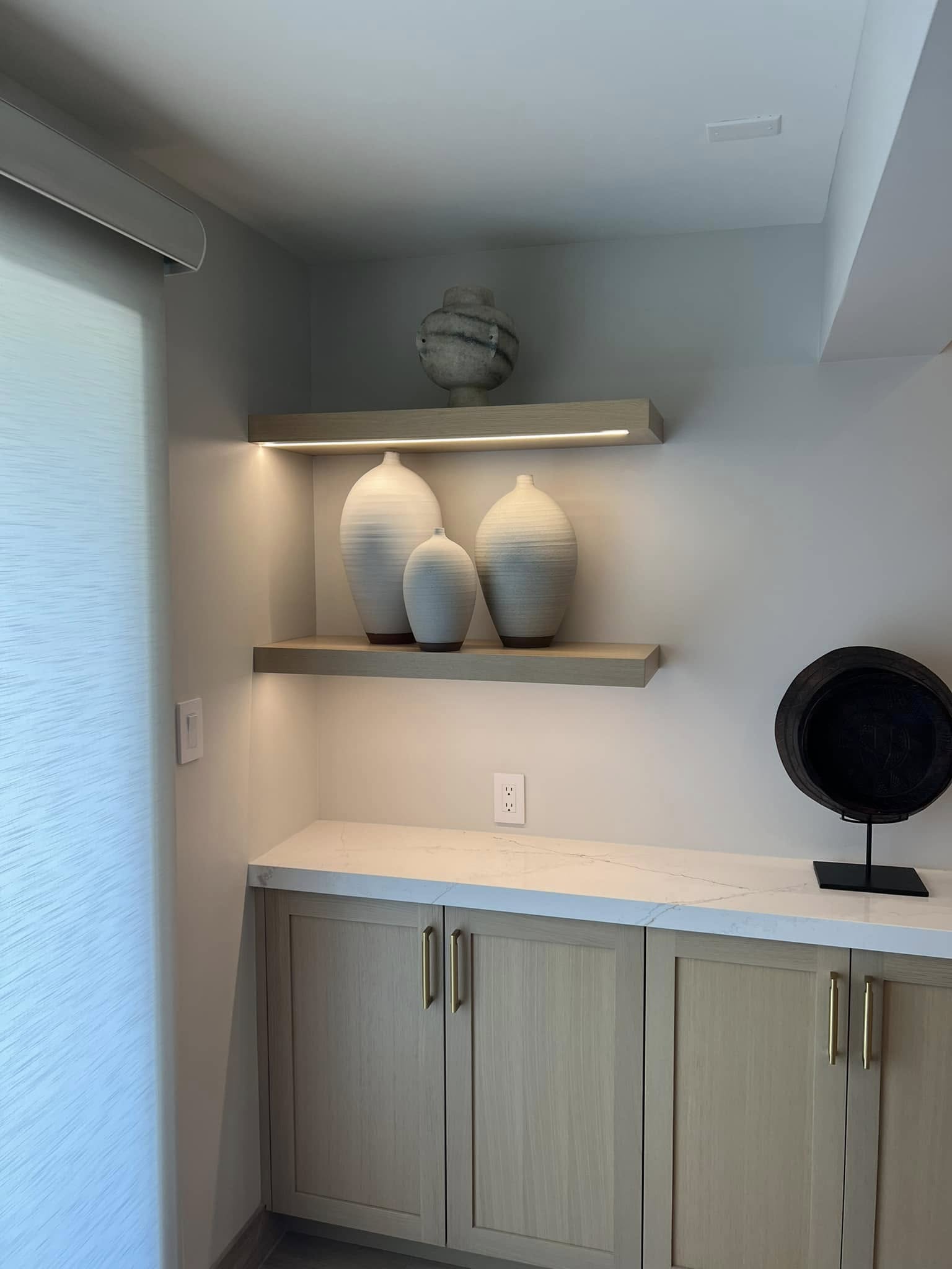 Living room shelving