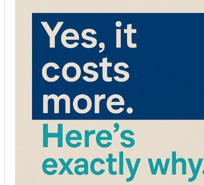 Sample week post: bold typographic card