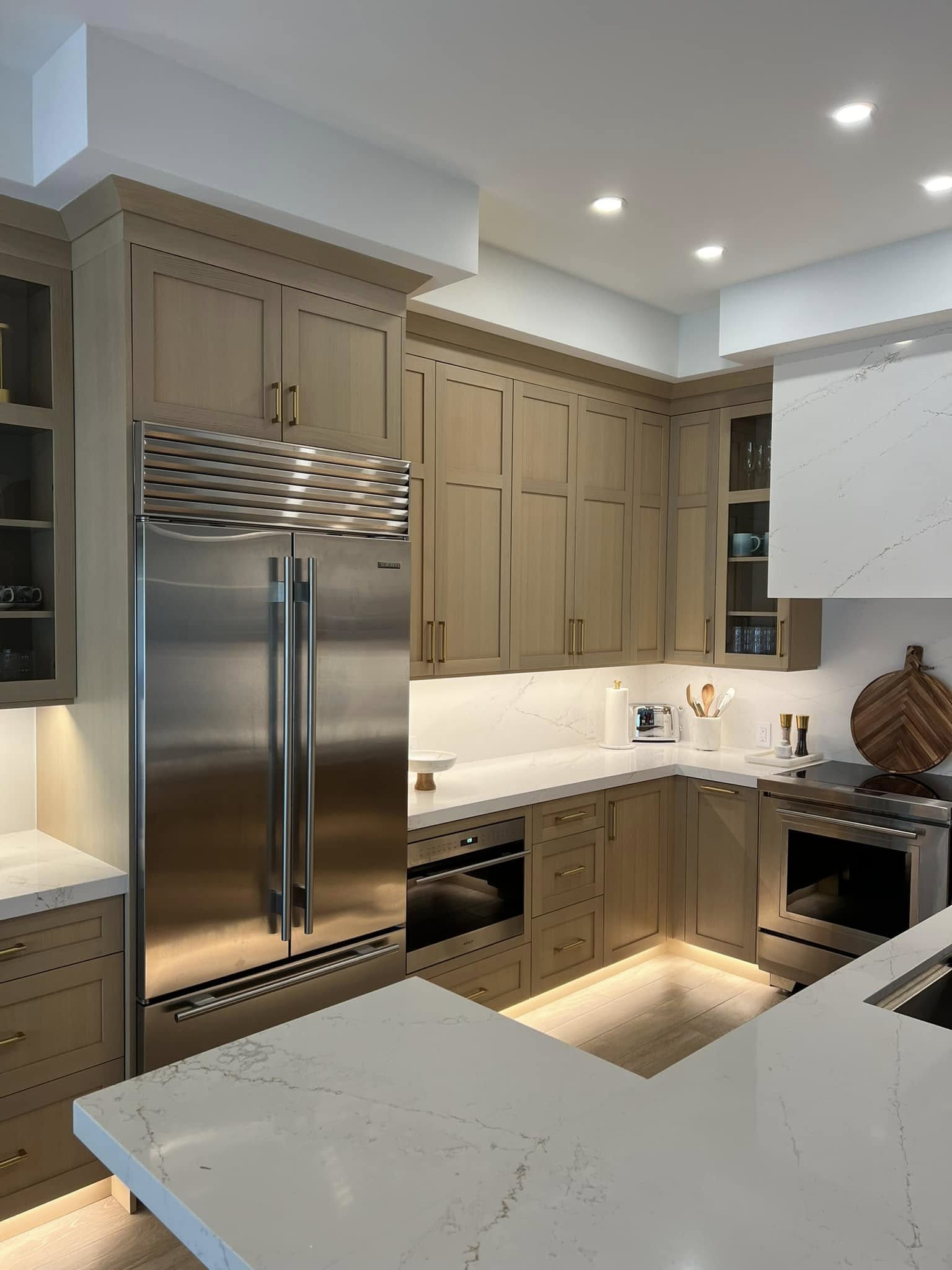 Kitchen — renovated next door