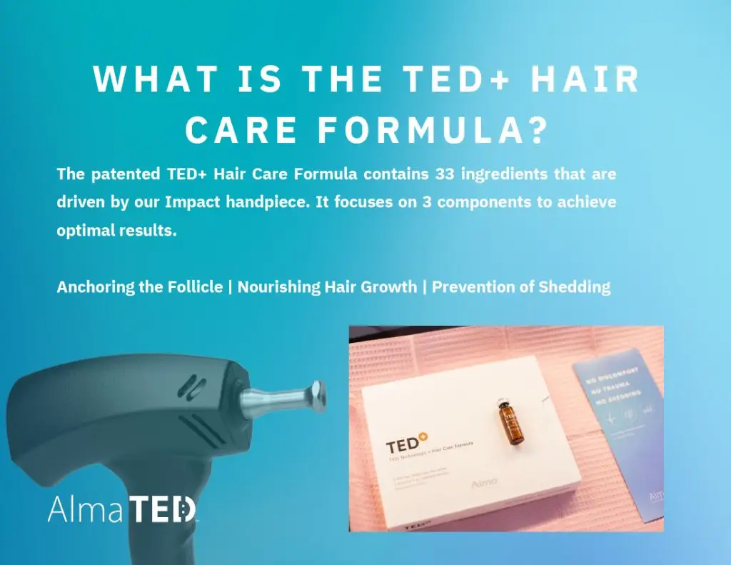 Alma TED hair restoration machine at Ignite Medical Group - Non-invasive hair loss treatment in San Marcos