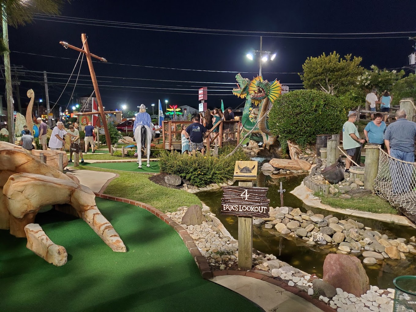 Viking Golf 19-hole miniature golf course Fenwick Island Delaware