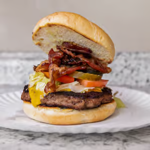 Juicy burgers at Hungry Viking boardwalk Fenwick Island