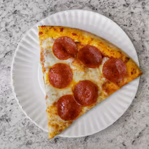 Fresh pizza at Hungry Viking boardwalk Fenwick Island Delaware near Ocean City