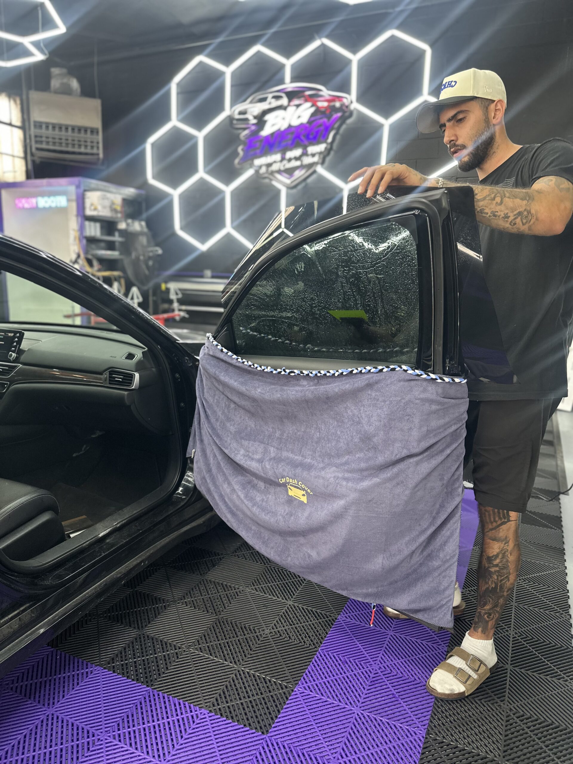 Premium ceramic tint factory-clean finish