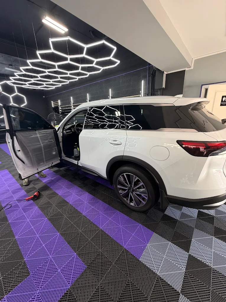Precision ceramic tint factory-clean finish