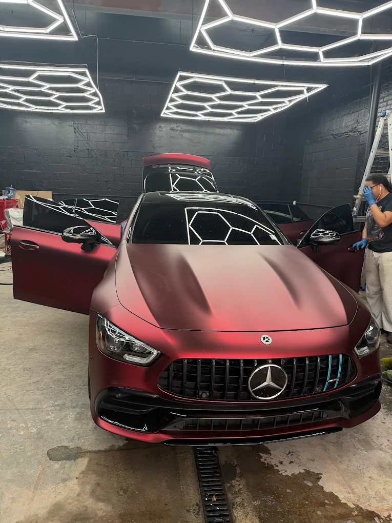 Ceramic rear and side windows uniform shade