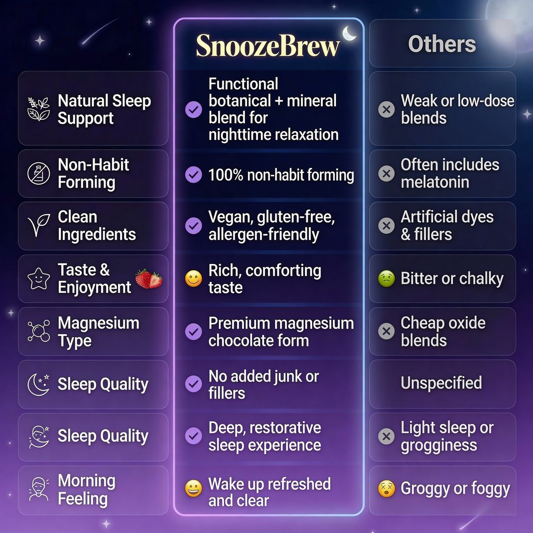 Snooze Brew comparison highlights