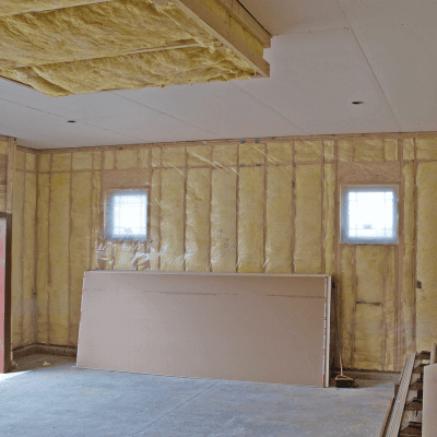 Attic insulation in Greenville
