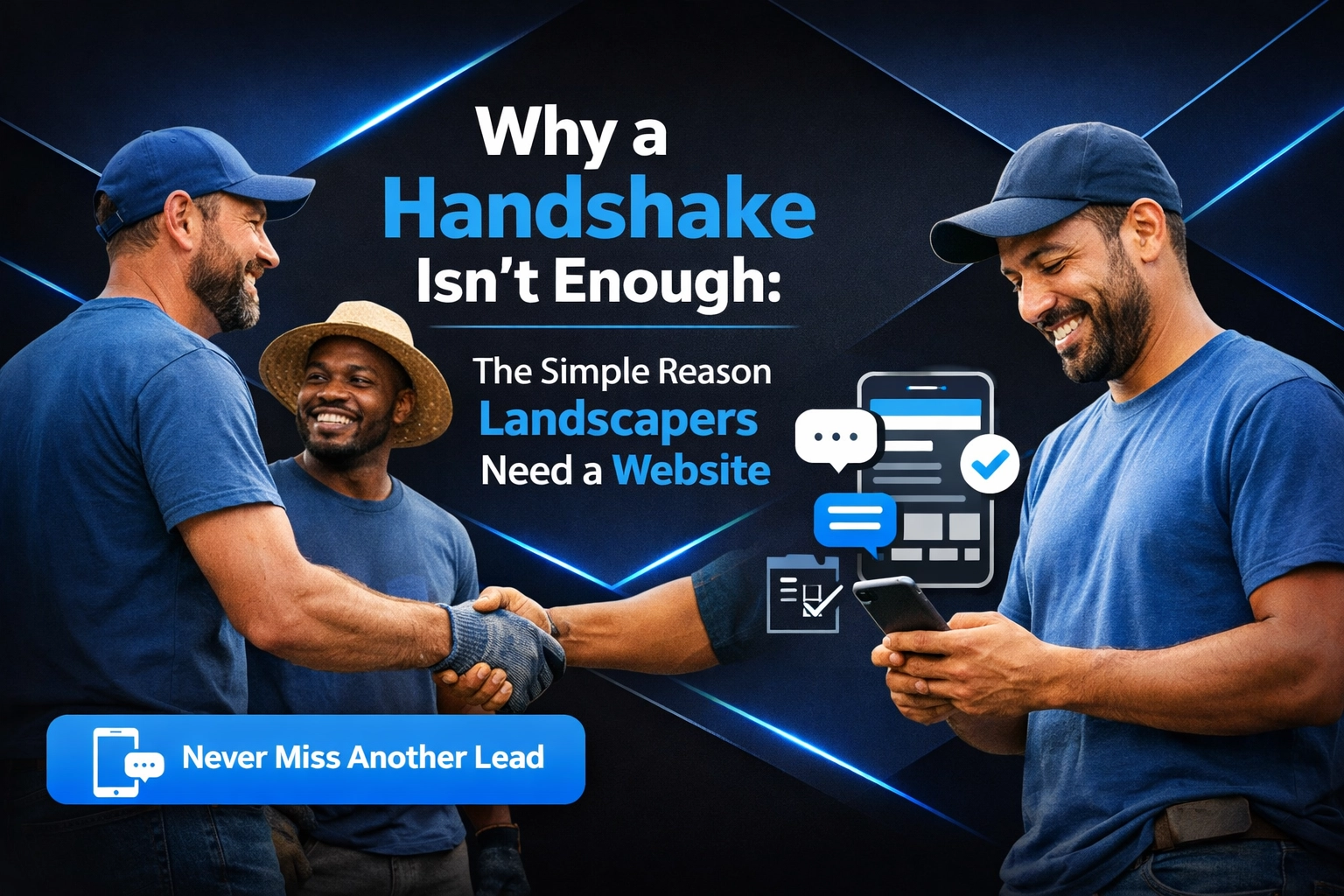 Why Landscapers Need a Website (Not Just Referrals)