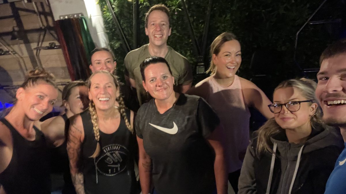 The DMF Evolve community after a session