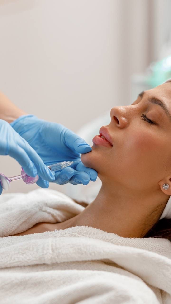 proyección de mentón