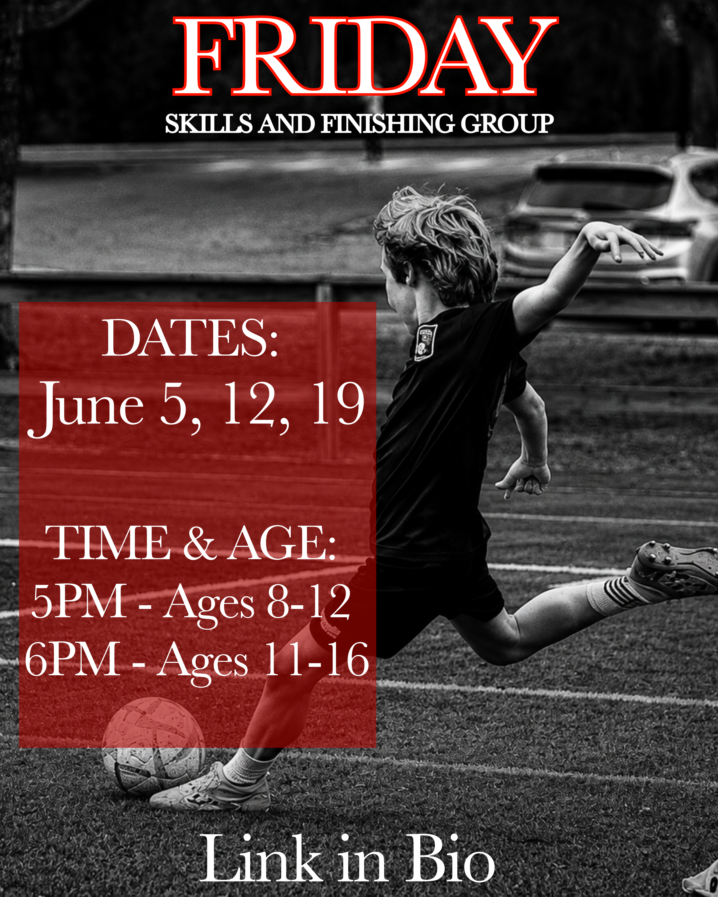 FAST Futbol Monday Speed & Agility Training — June 1, 8, 15, 22, 29 at 6:30 PM for ages 8-16