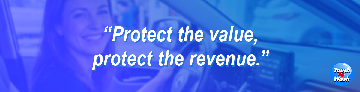 Protect the value, protect the revenue. Protect the value, protect the revenue.