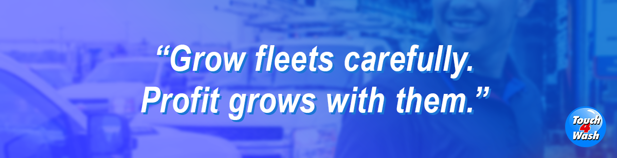 Grow fleets carefully. Profit grows with them. Grow fleets carefully. Profit grows with them.