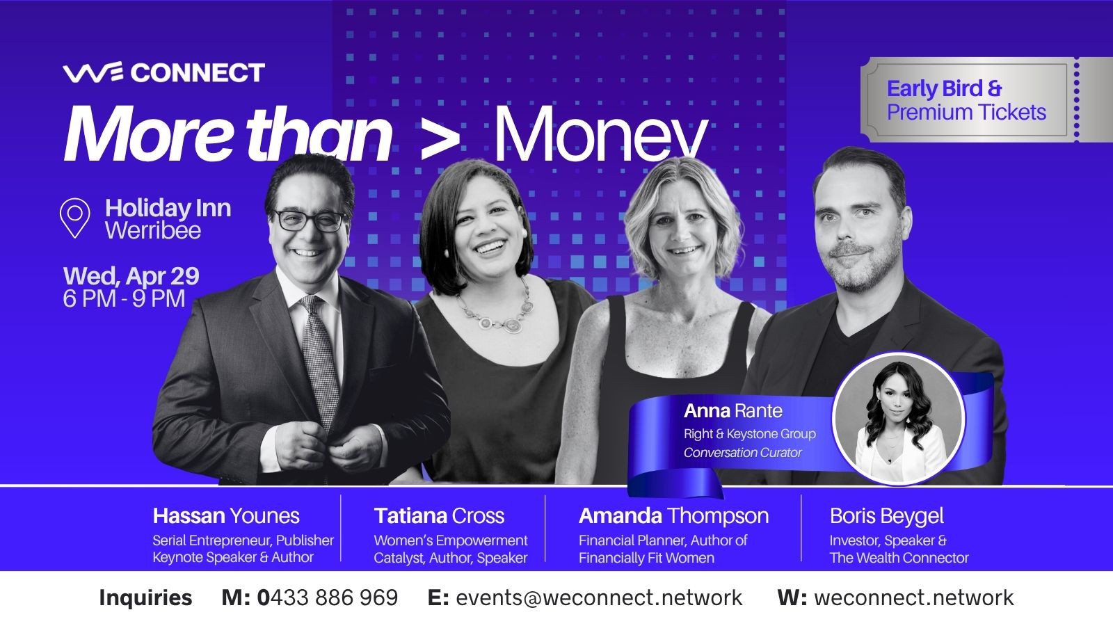 WE Connect Event Scenes