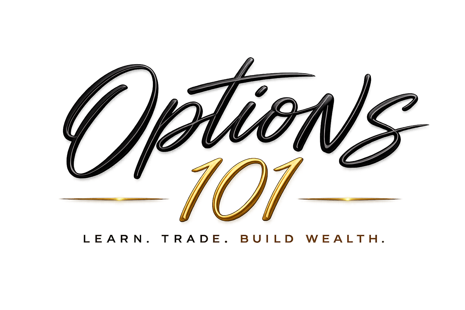 Options 101. Learn. Trade. Build Wealth.