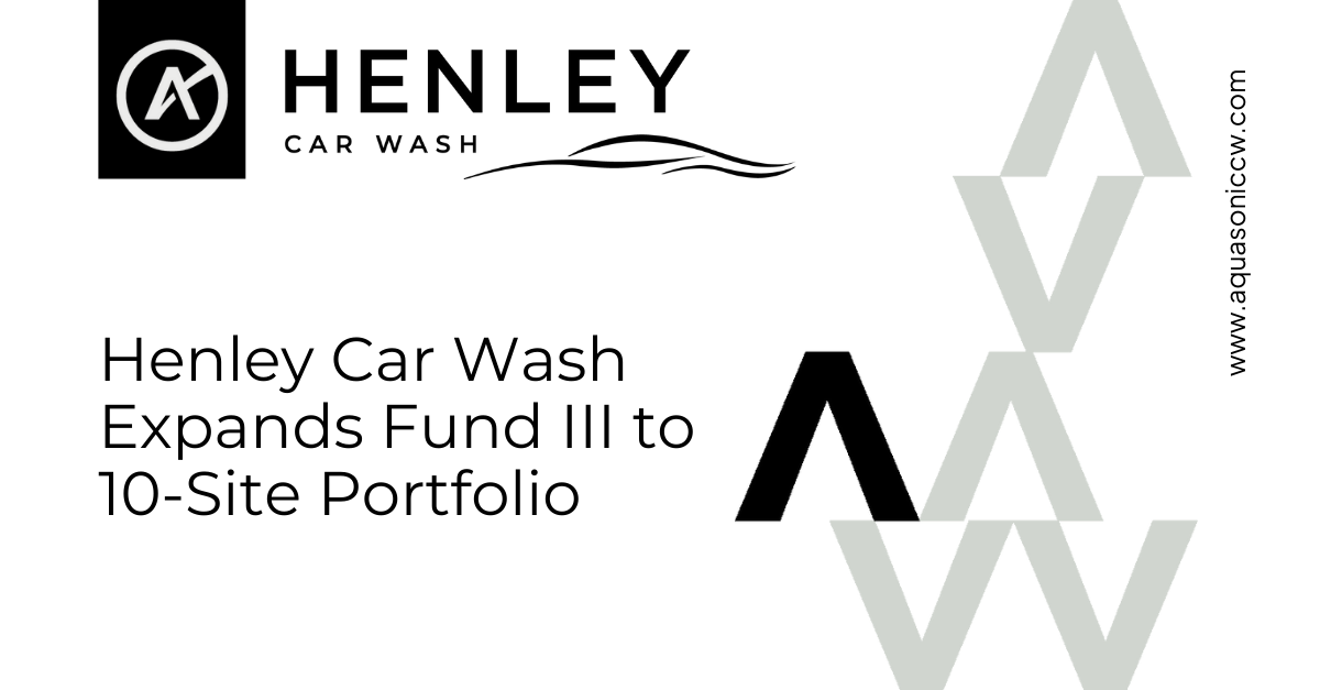 Henley IM launches third US car wash fund announcement header