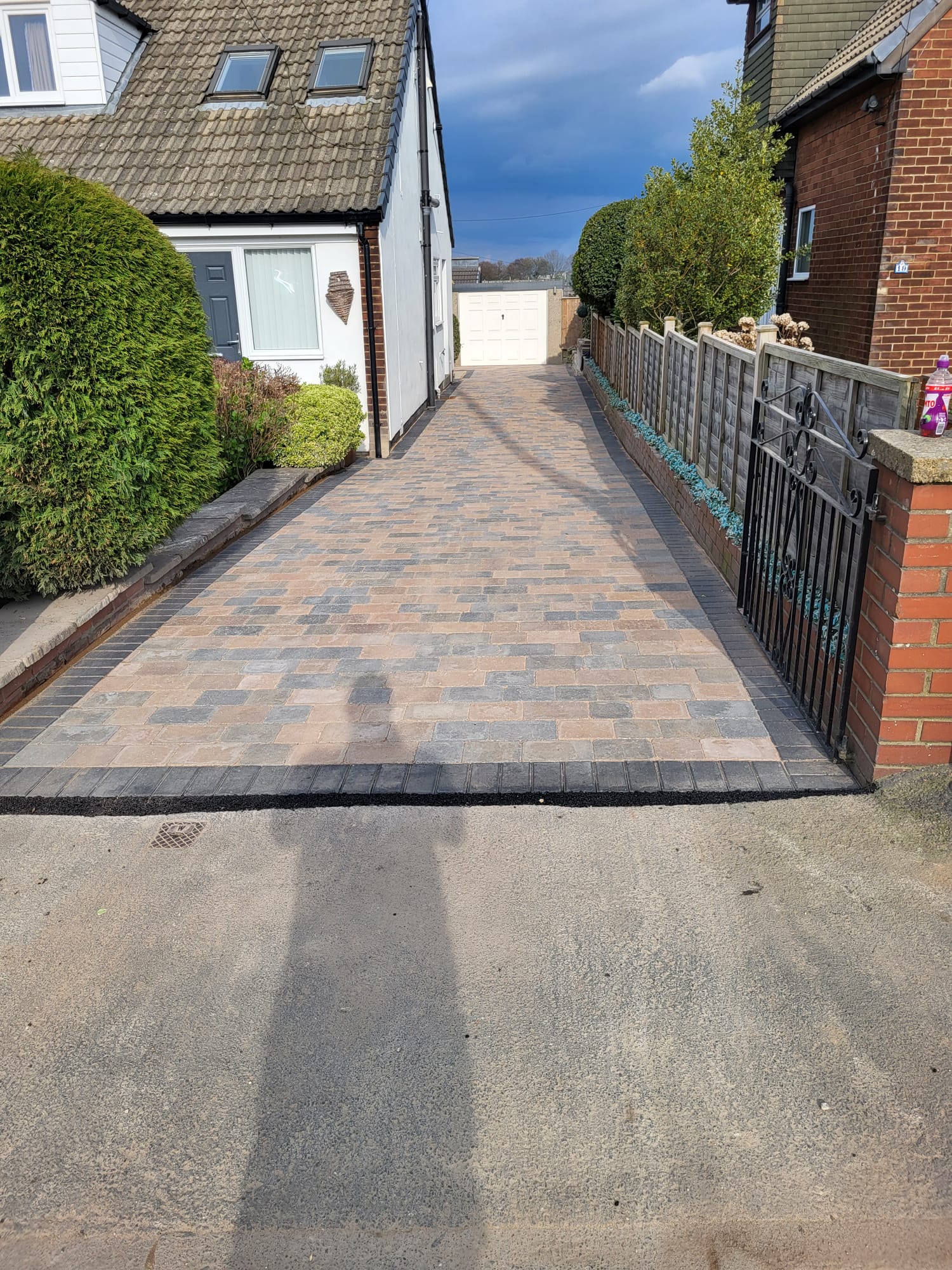 Driveway project by HD Paving and Driveways