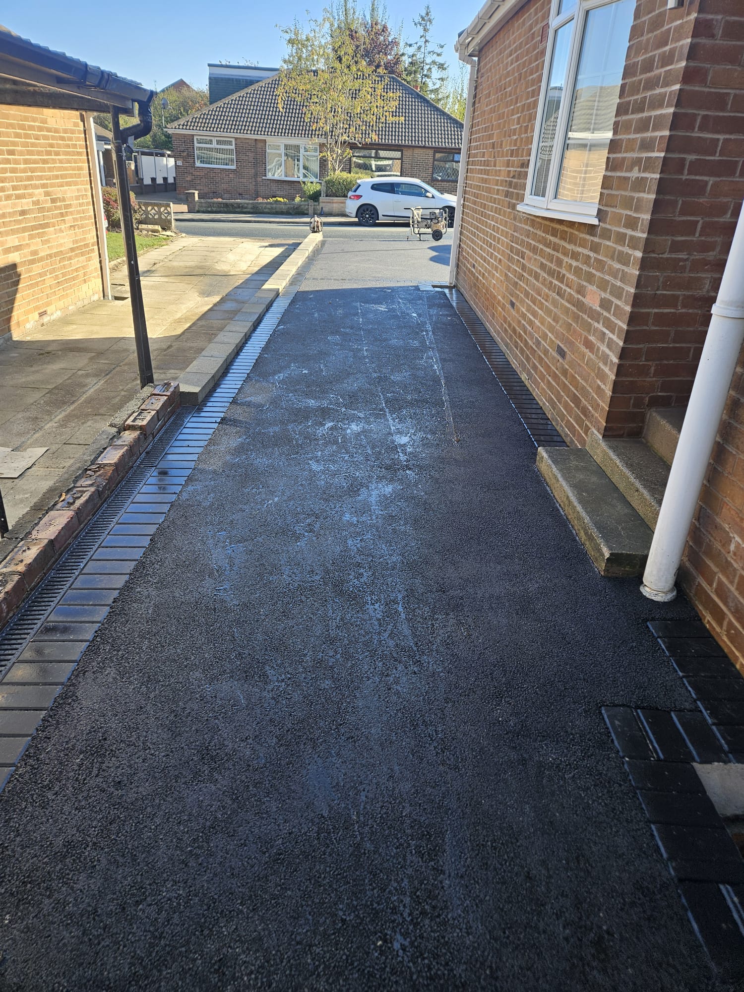 Patio and outdoor improvement project by HD Paving and Driveways