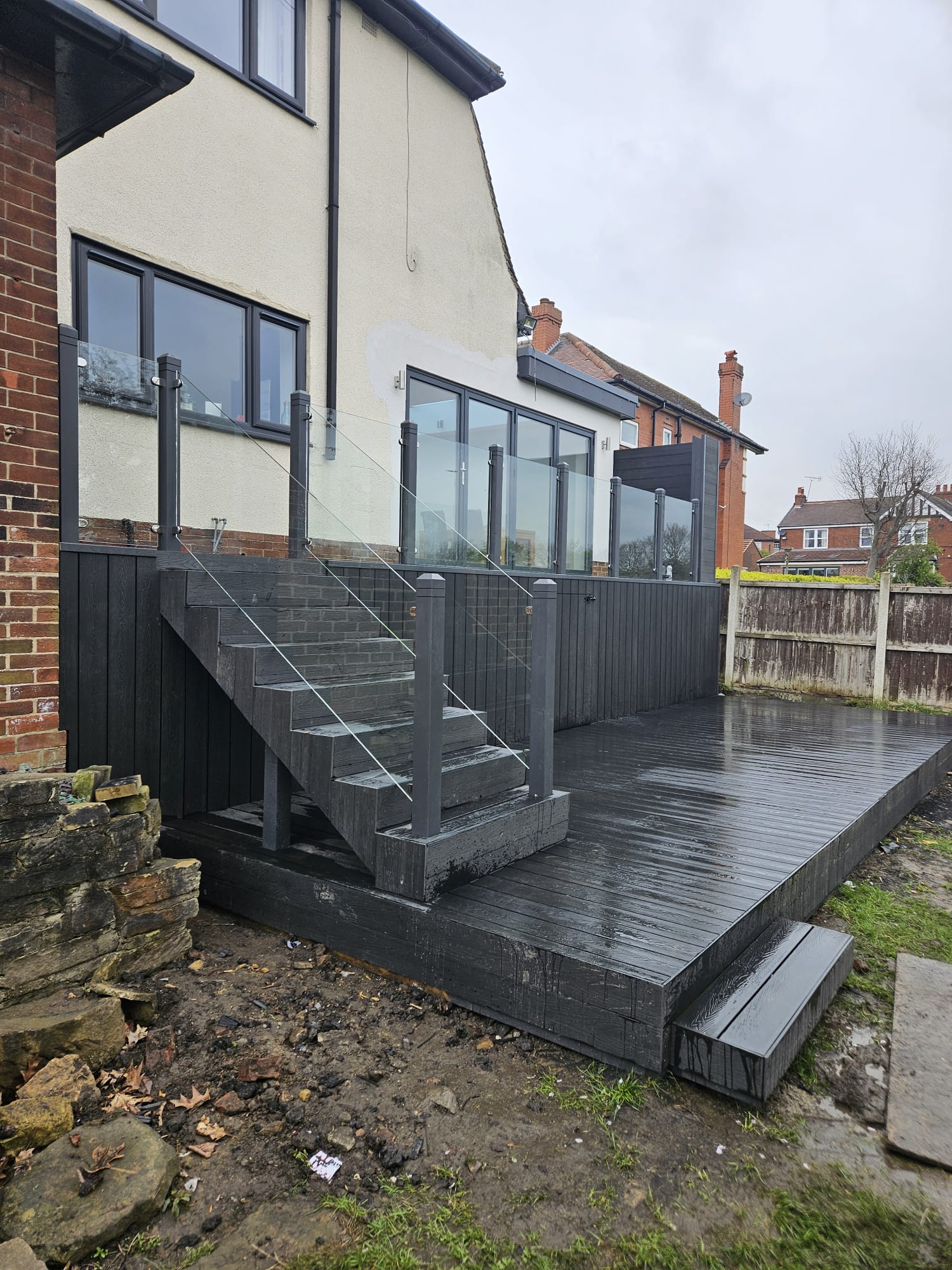 Patio and outdoor improvement project by HD Paving and Driveways