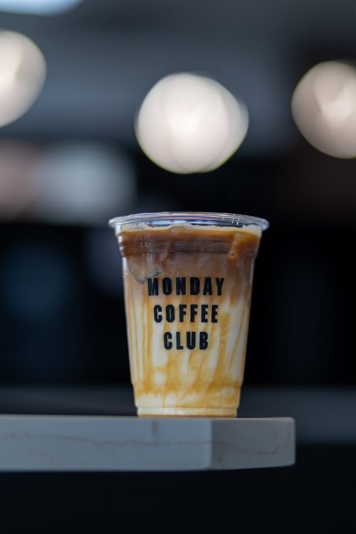 Golden Caramel Brown Shaken Espresso