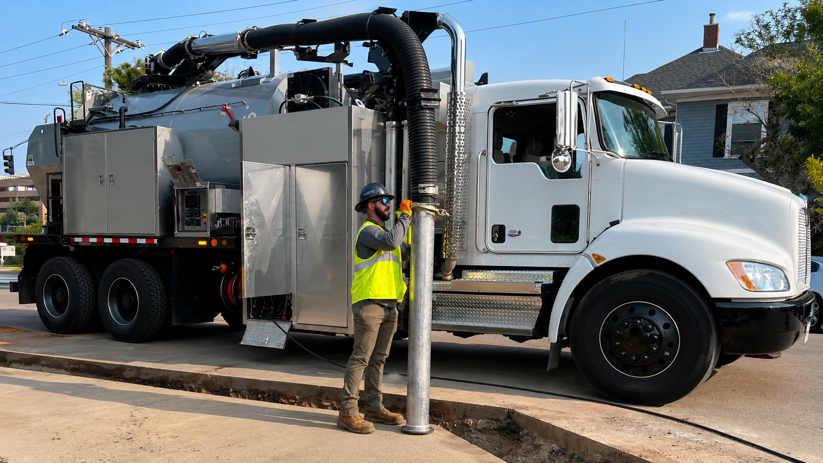 Hydrovac & Vacuum Truck in Columbus