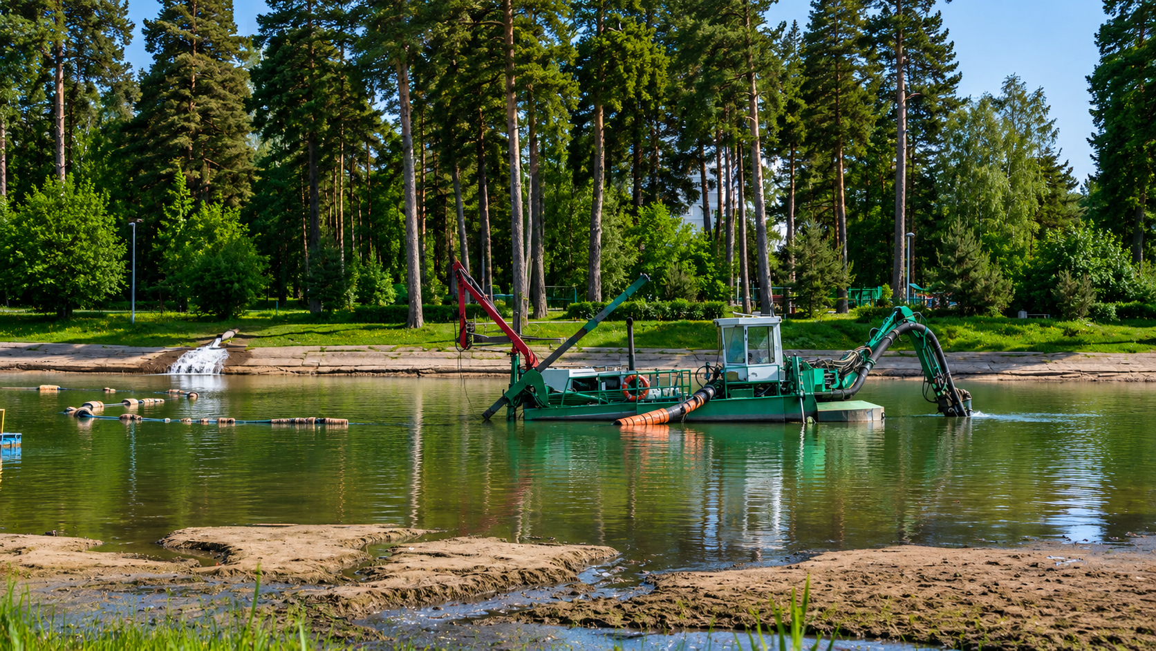 Pond Cleaning & Water in Columbus