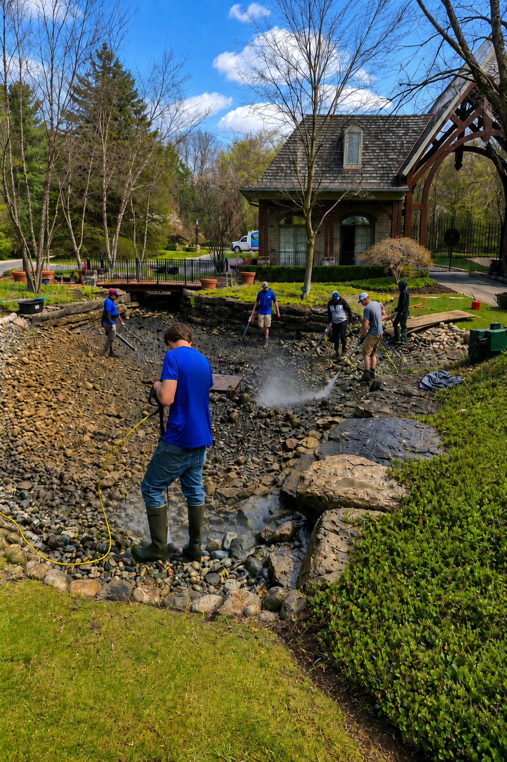 Cleveland Pond Cleaning & Water