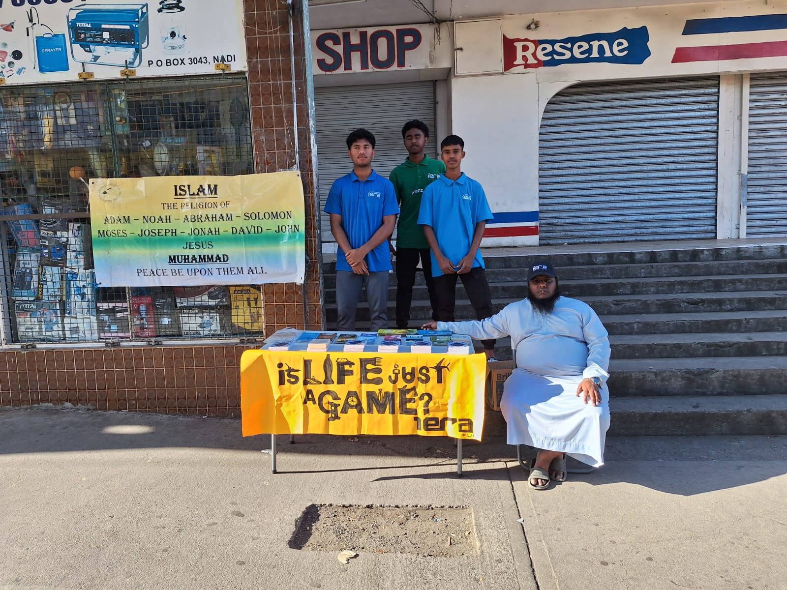 iERA Fiji dawah table