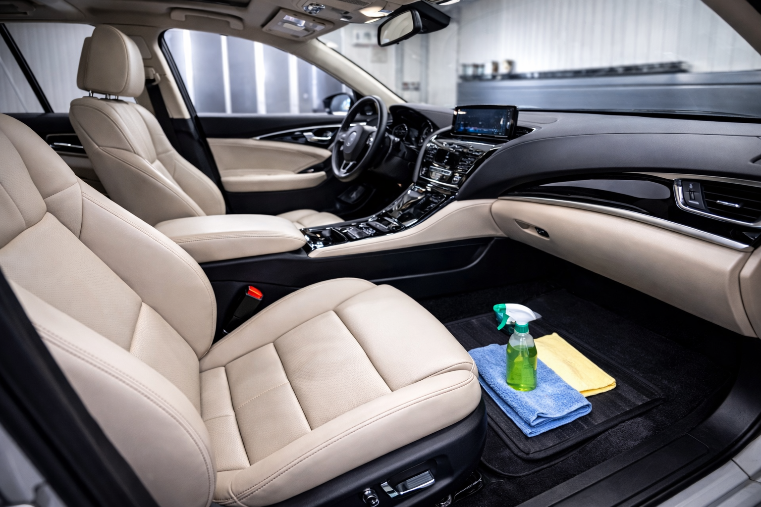 white and black round ornament