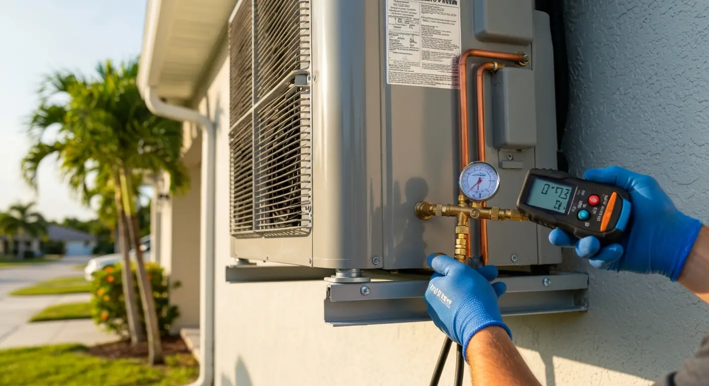 Heat pump installation