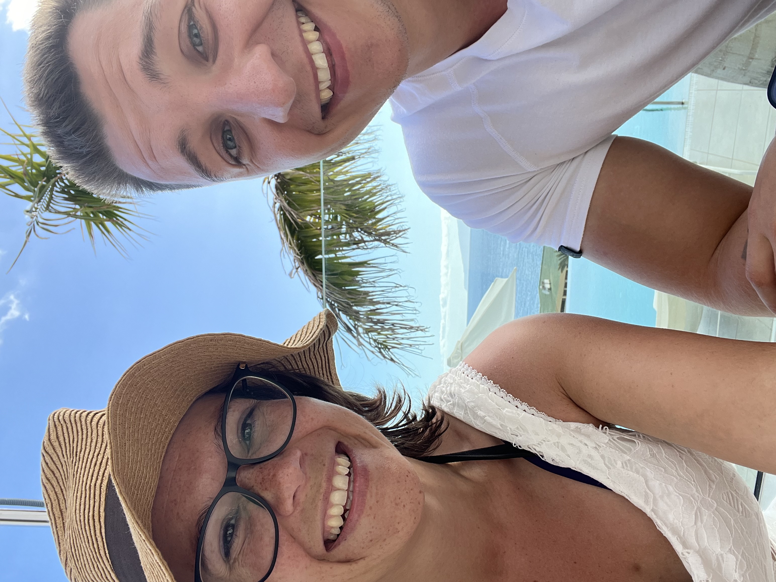 Stephana und ihr Mann Michl gemeinsam im Urlaub