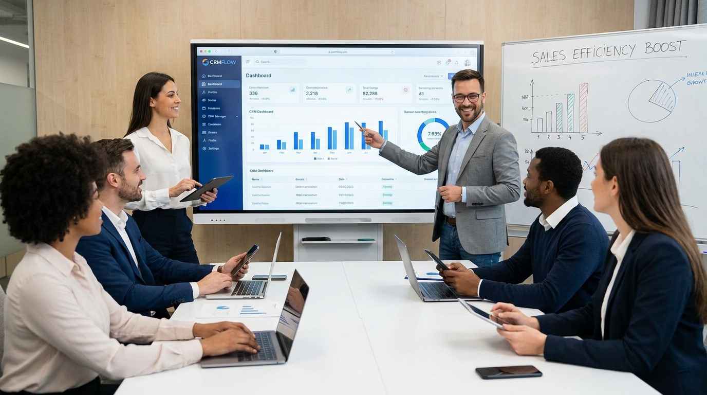 Improve Sales Efficiency With CRM Tools