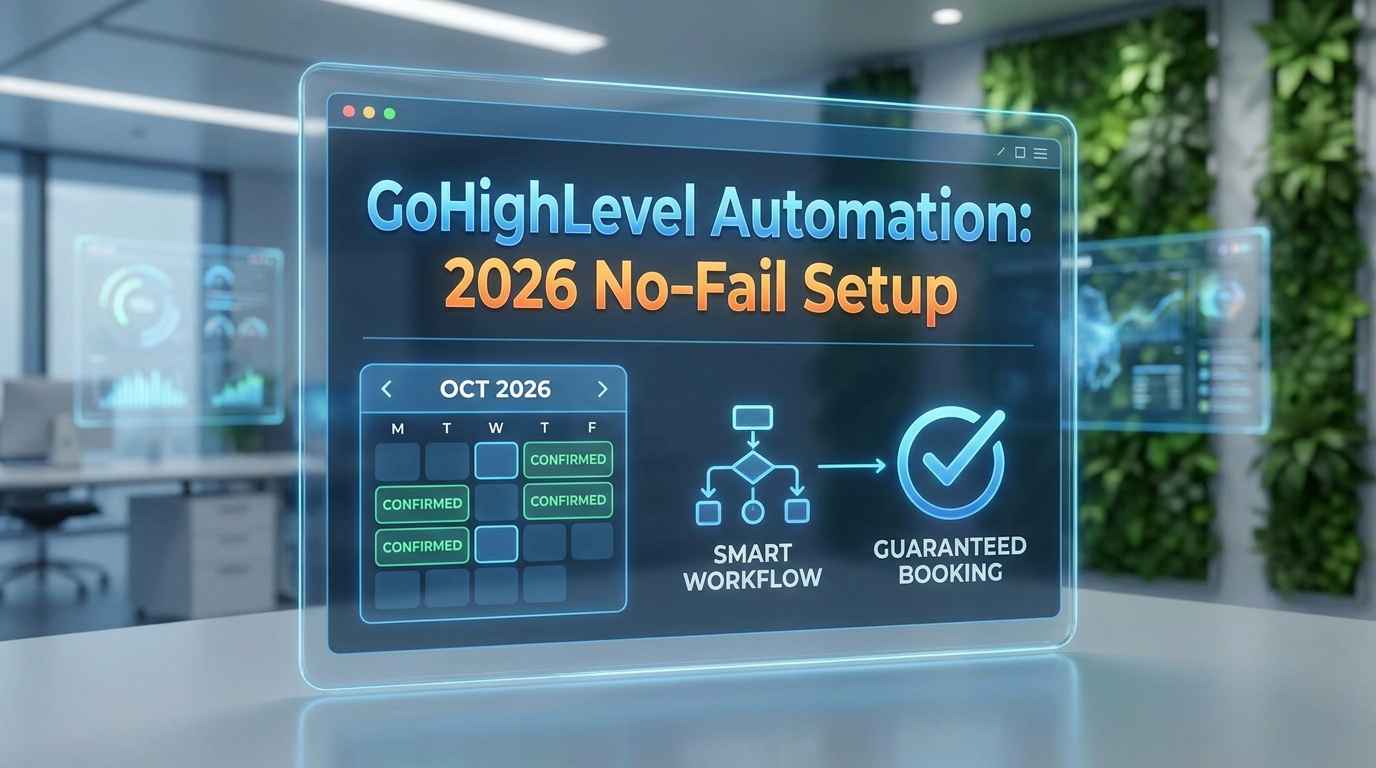 GoHighLevel Appointment Booking Automation GoHighLevel Appointment Booking Automation