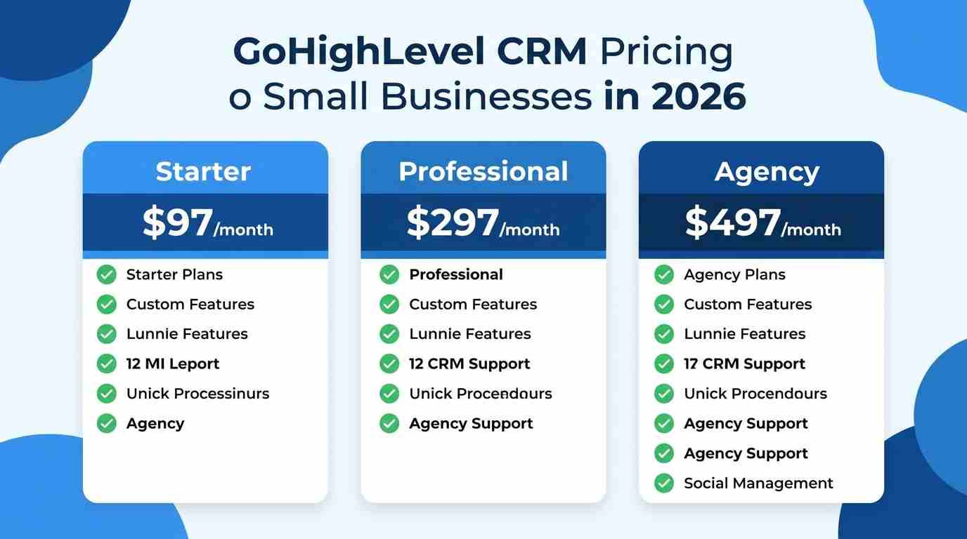 GoHighLevel CRM for Small Businesses GoHighLevel CRM for Small Businesses
