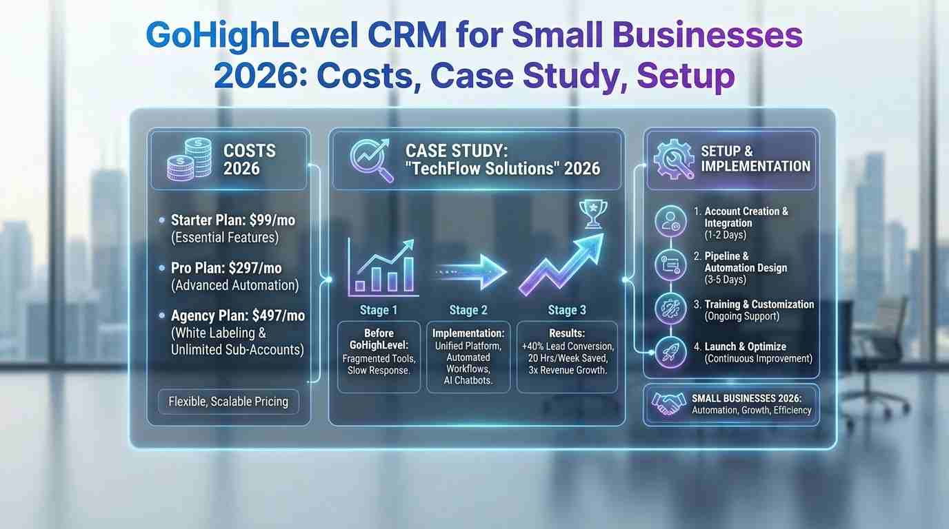 GoHighLevel CRM for Small Businesses GoHighLevel CRM for Small Businesses