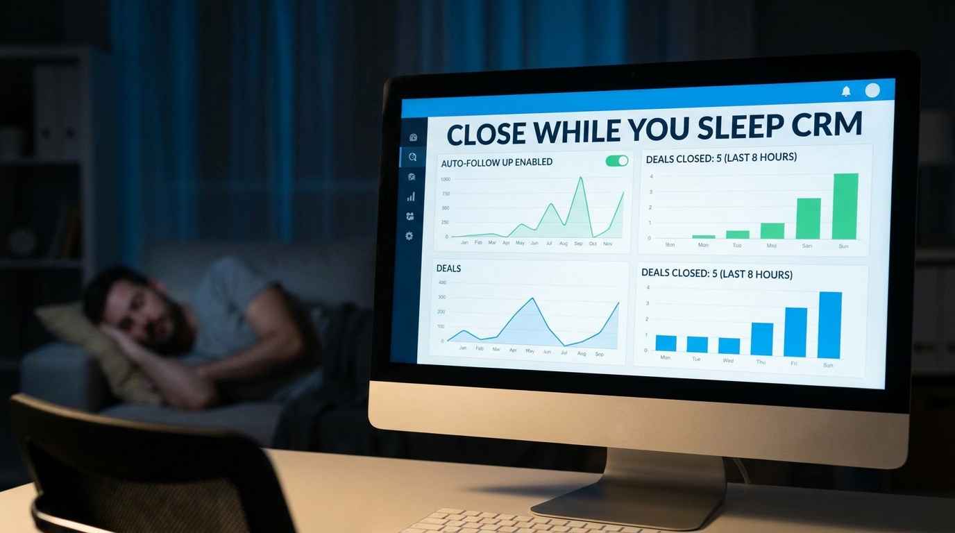 The Automated Follow Up CRM System That Closes Deals While You Sleep The Automated Follow Up CRM System That Closes Deals While You Sleep