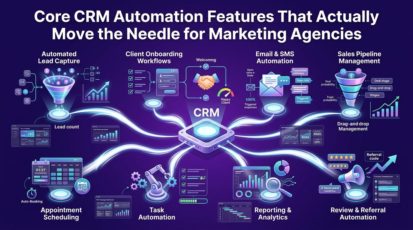 Core CRM Automation Features