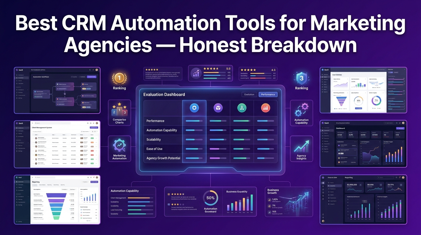 Best CRM Automation Tools for Marketing Agencies