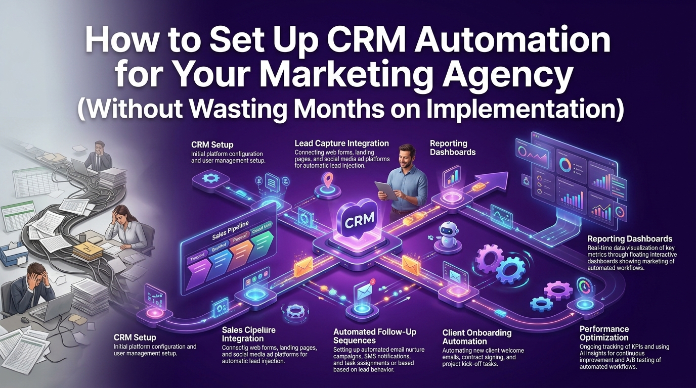 How to Set Up CRM Automation for Your Marketing Agency