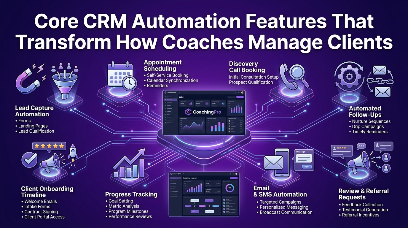 Core CRM Automation Features