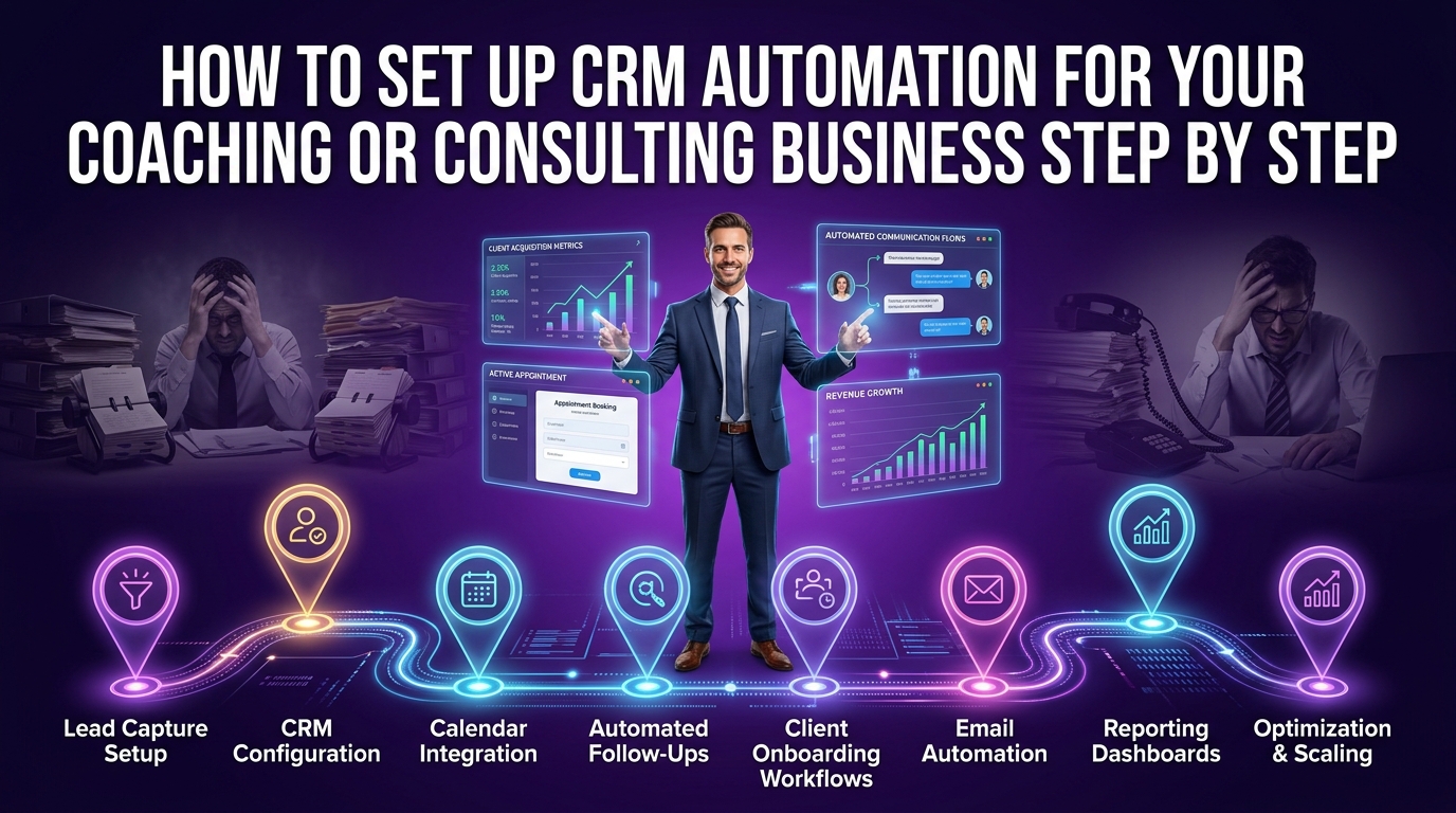 How to Set Up CRM Automation for Your Coaching