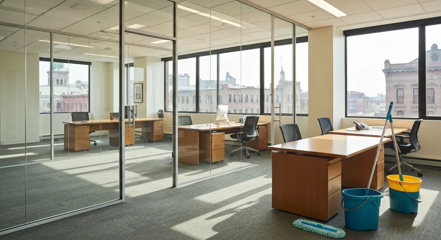 Commercial cleaning Rochester offices