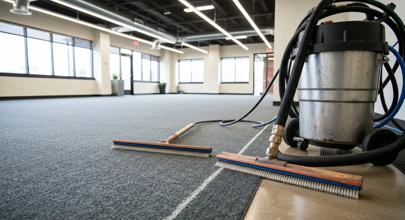 Commercial carpet cleaning