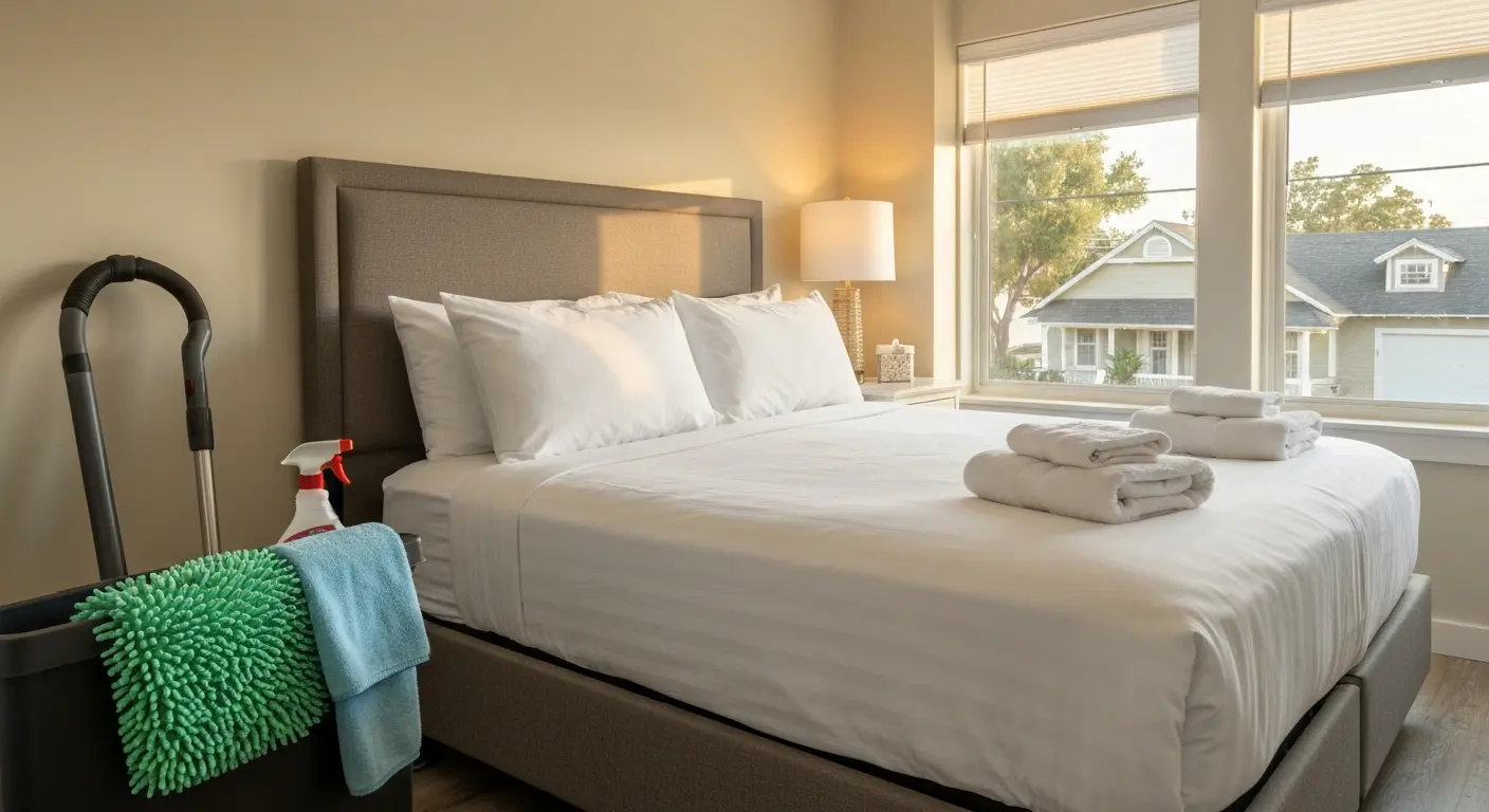 Rental property cleaning