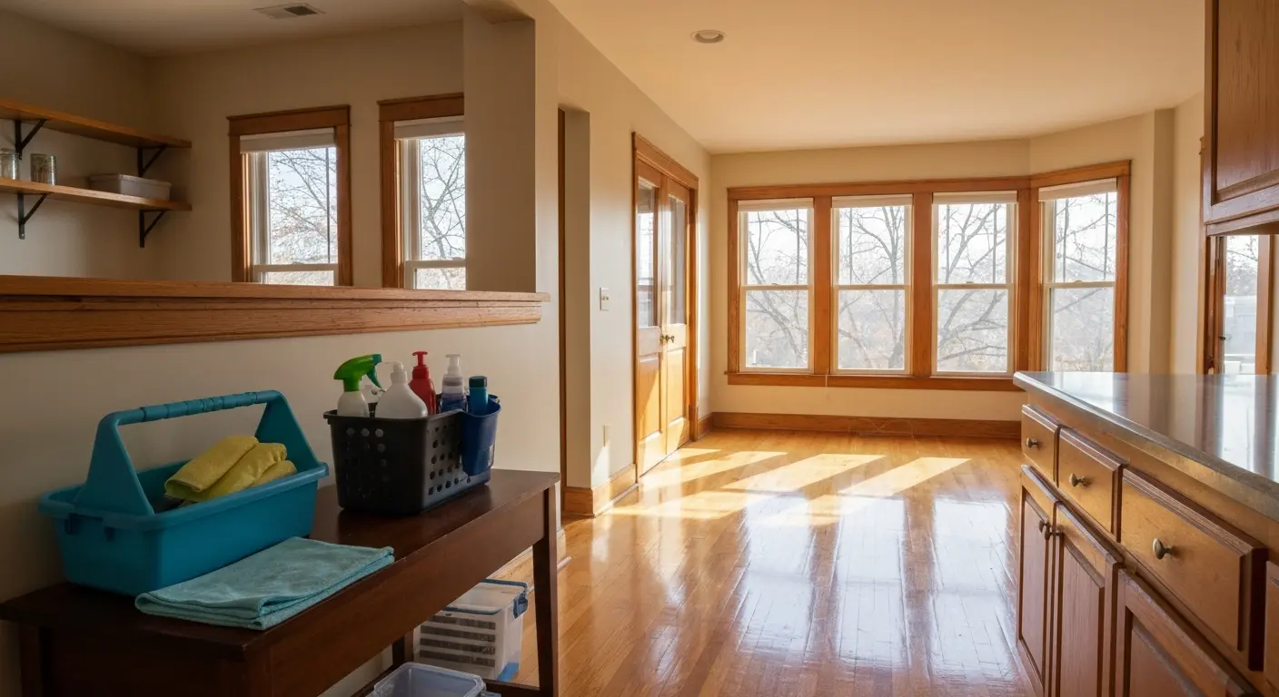 Weekly cleaning service