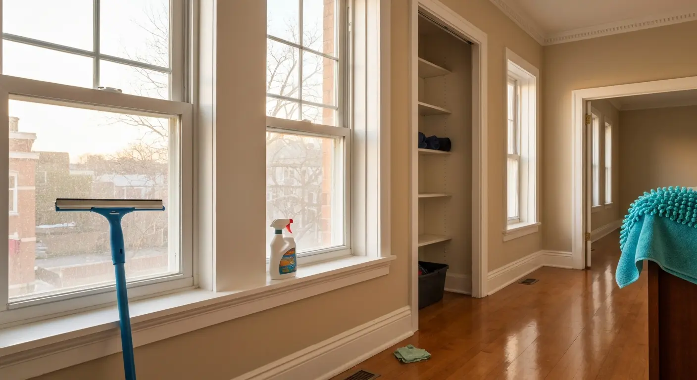 Seasonal apartment deep cleaning